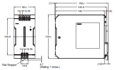 Fuente de alimentación S8VK-G Omron