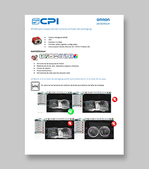 03-MV40 para inspeccion de correcto packaging Flan-1 OK