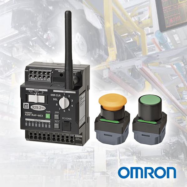 Pulsador Inalámbrico A2W Omron
