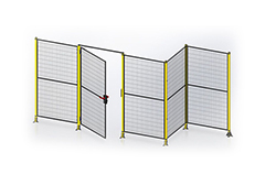 Sistema de guardas de seguridad SATECH serie BASIC